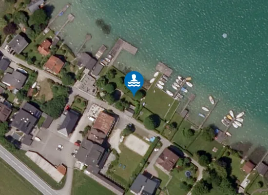 Satellite image of Badeplatz Weiße Taube