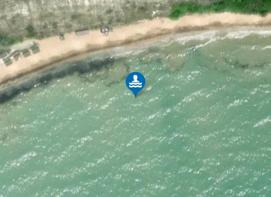 Satellite image of Bendida Beach