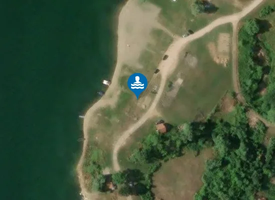 Satellite image of Plaža Sniježnica