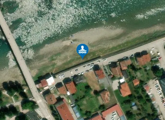 Satellite image of Pod mostom