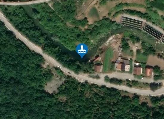 Satellite image of Đedova plaža