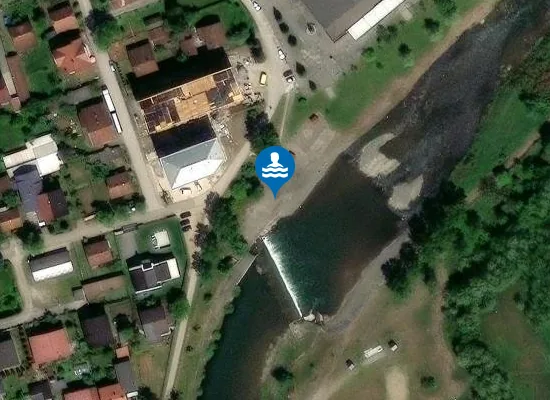 Satellite image of Gradska plaža