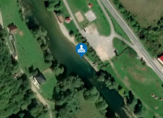 Satellite image of Alina luka