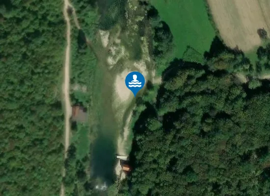 Satellite image of Mostišće