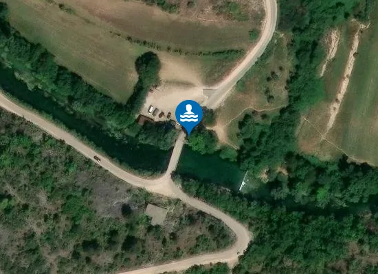 Satellite image of Kupalište Veliki most