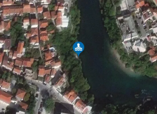 Satellite image of Plaža Pehlivanuša Cernica MOSTAR