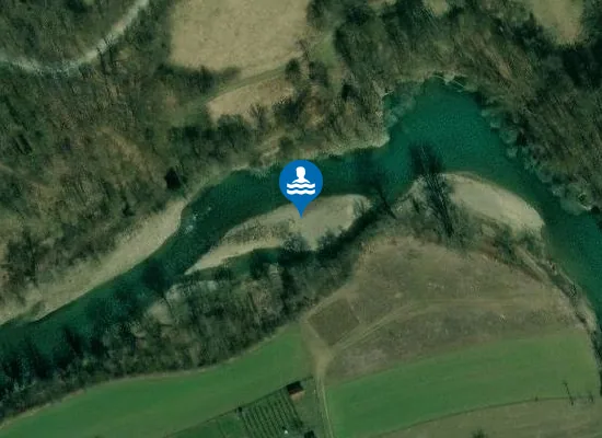 Satellite image of Kupalište Kolovrat