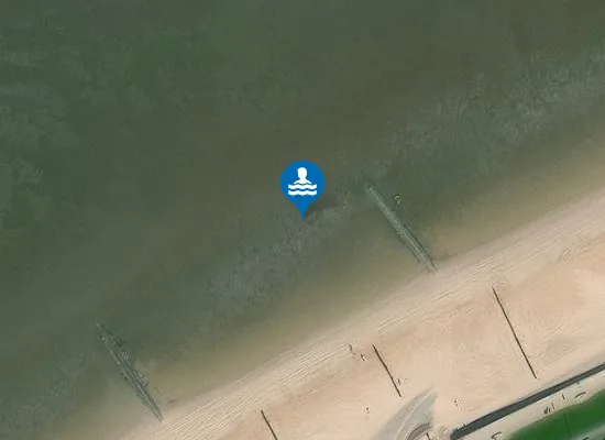Satellite image of NORDSEESTRAND DUHNEN RETTUNGSSTATION