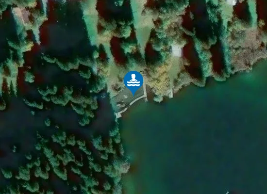 Satellite image of Naturbad Crestasee