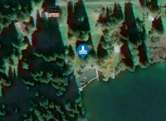 Satellite image of Naturbad Crestasee