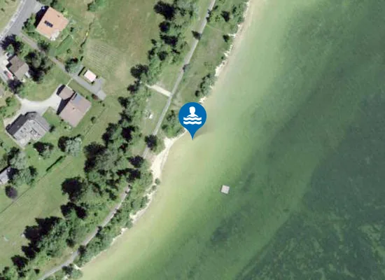 Satellite image of Tobogan du Rocheray