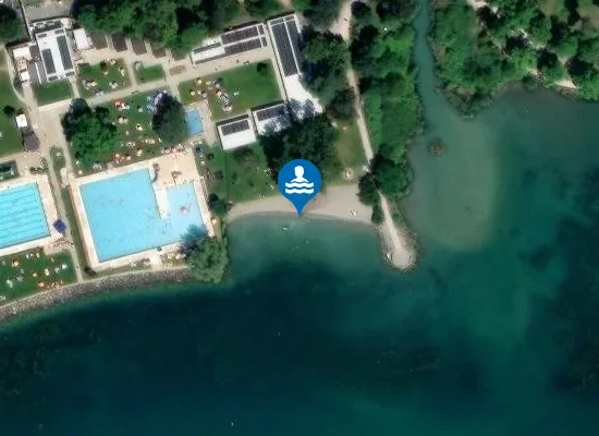 Satellite image of La Cure d'Air