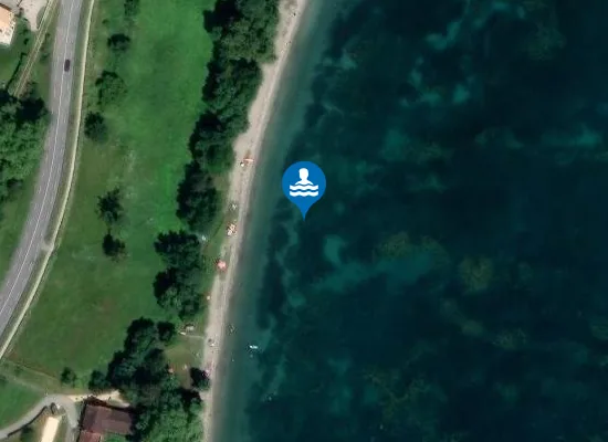 Satellite image of Plage de l'Ancien Stand