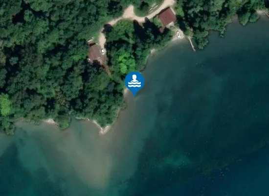 Satellite image of Plage du Boiron