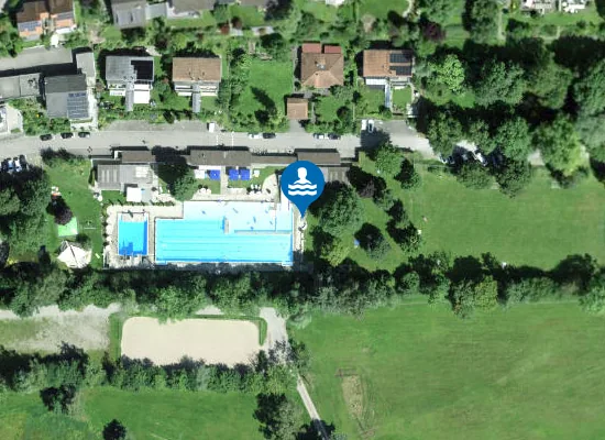 Satellite image of Freibad Weierwise