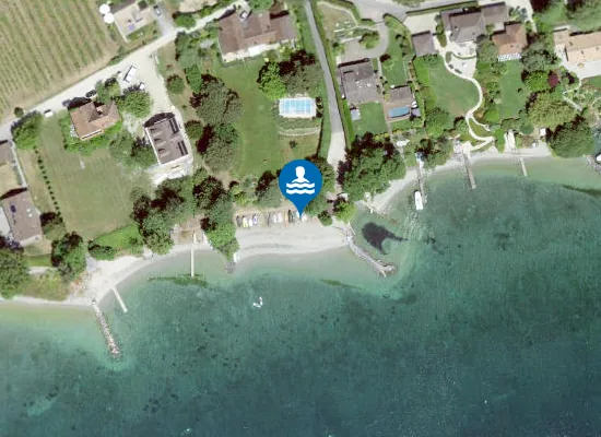 Satellite image of Plage des peicheurs