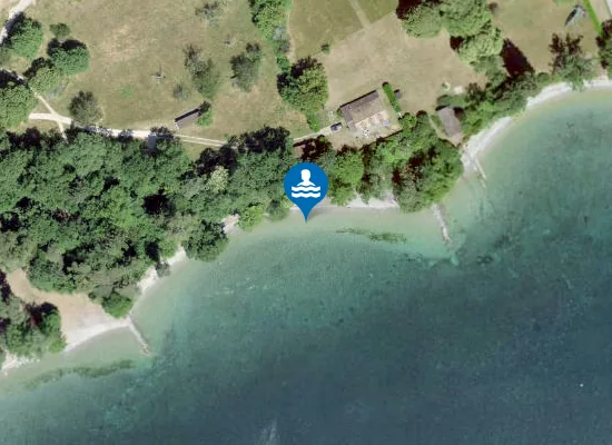 Satellite image of Plage de Buchillon