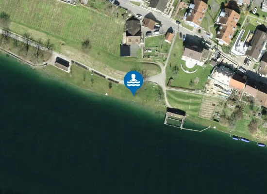 Satellite image of Rheinbadi Eglisau