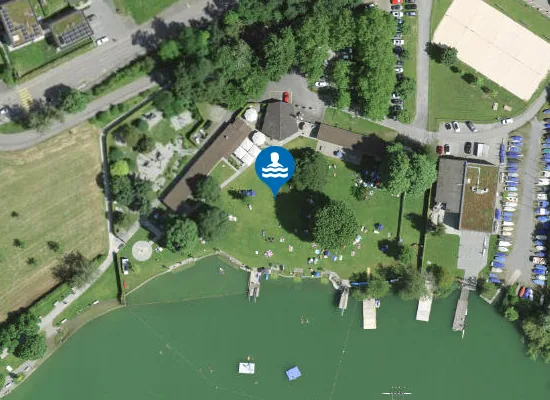 Satellite image of Strandbad Sursee