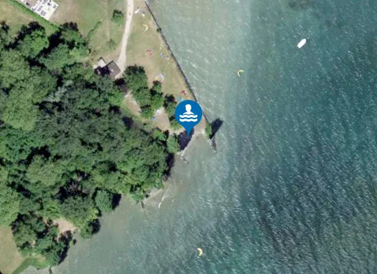 Satellite image of Plage de La Dullive