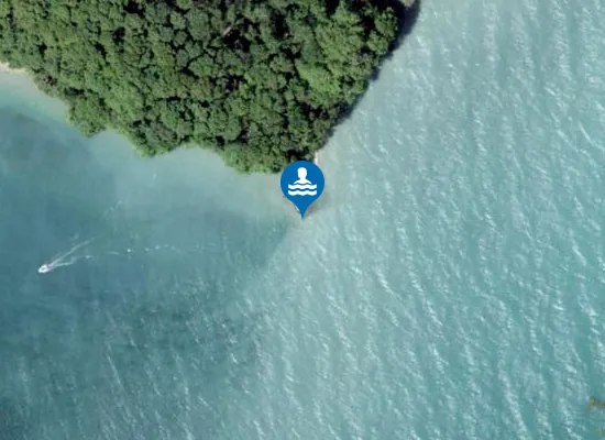 Satellite image of Pointe de Promenthoux