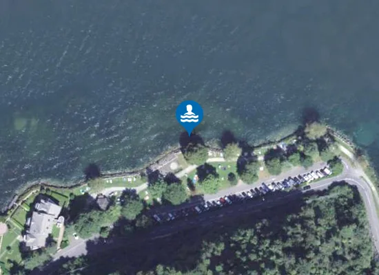 Satellite image of General-Guisan-Quai