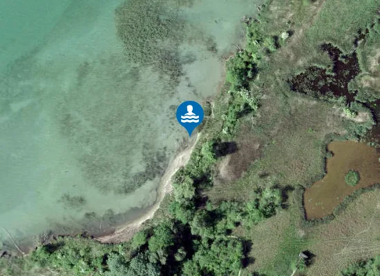 Satellite image of Plage de Font