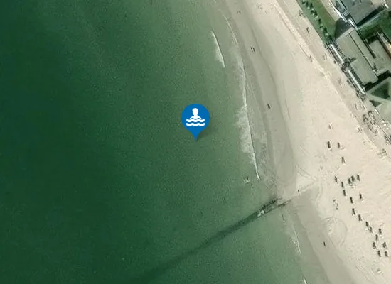 Satellite image of NORDSEESTRAND WESTBAD NORDERNEY