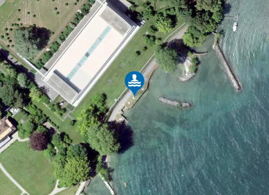Satellite image of Plage de la Falaise