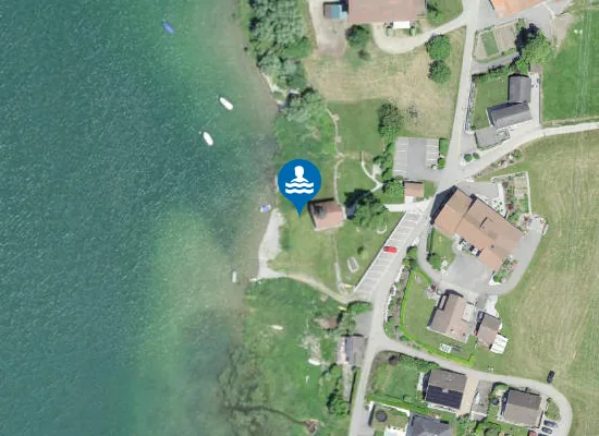 Satellite image of Plage de Pont-la-Ville
