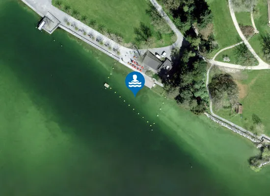 Satellite image of Hirsgartenbad