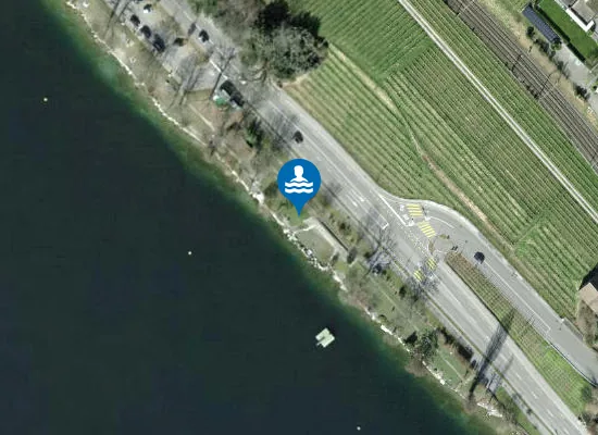 Satellite image of Badeanlage Steinrad