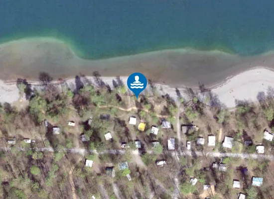Satellite image of Badestrand Gäsi