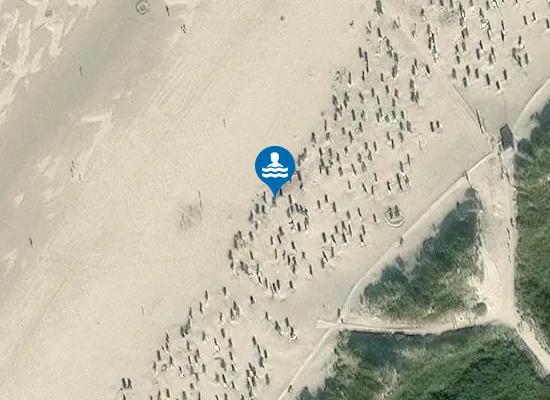 Satellite image of NORDSEESTRAND HAUPTBAD I LANGEOOG