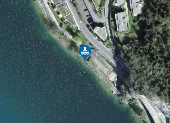 Satellite image of Brunnen