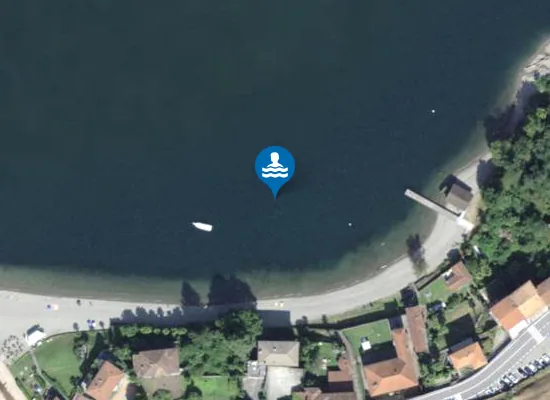 Satellite image of Spiaggia pubblica di Zenna