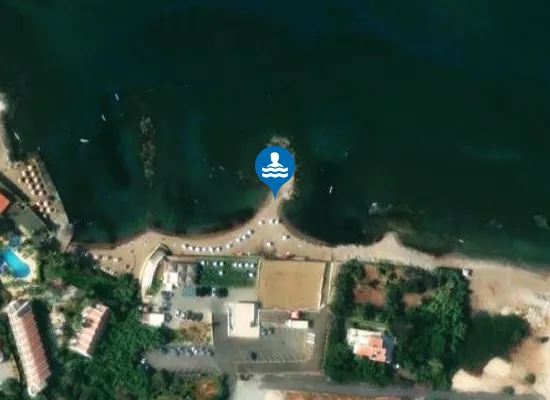 Satellite image of Karaoğlanoğlu Plajı