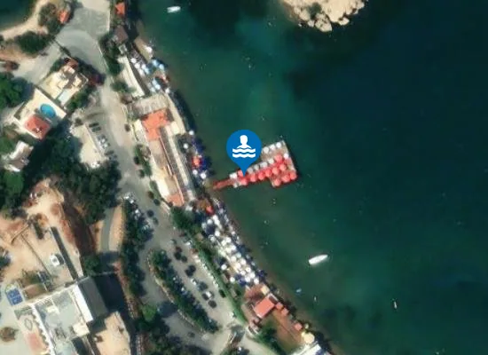 Satellite image of Escape Beach