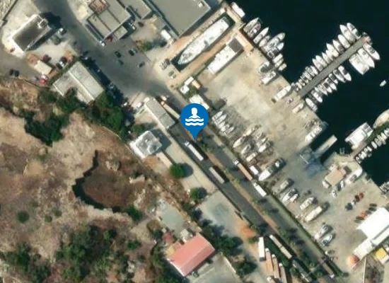 Satellite image of Bella Marin
