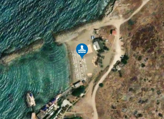 Satellite image of Camelot Beach