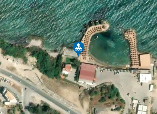 Satellite image of Suna's Beach and Restaurant