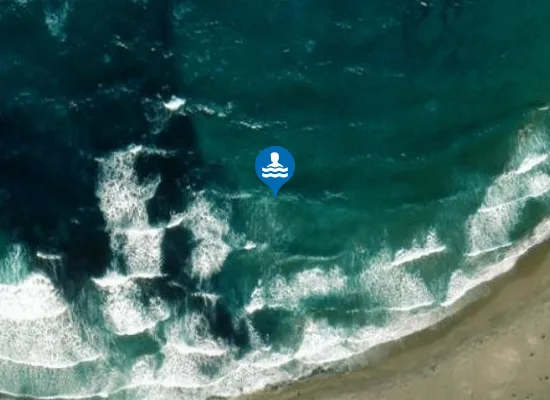Satellite image of Alagadi Beach 3