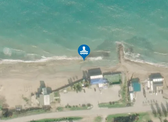 Satellite image of Güzelyalı Beach