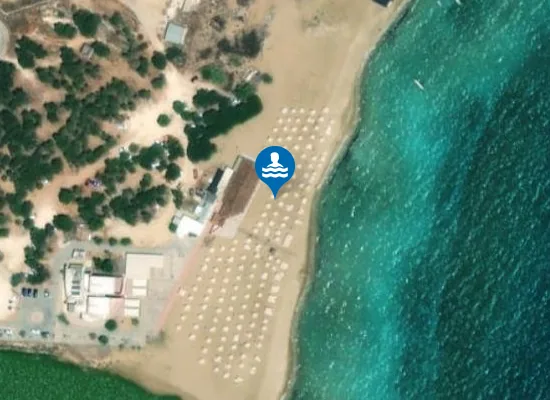 Satellite image of Mehmetçik Belediye Bafra Plajı