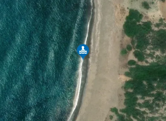 Satellite image of North Lara Beach