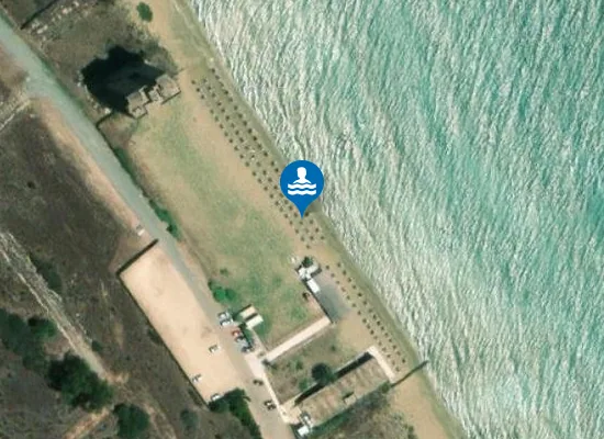Satellite image of Derinya Halk Plajı
