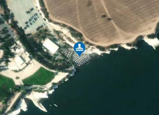 Satellite image of Palm Beach