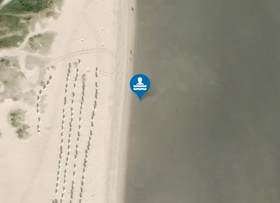 Satellite image of NORDSEEBAD SCHILLIG CAMPINGPLATZ