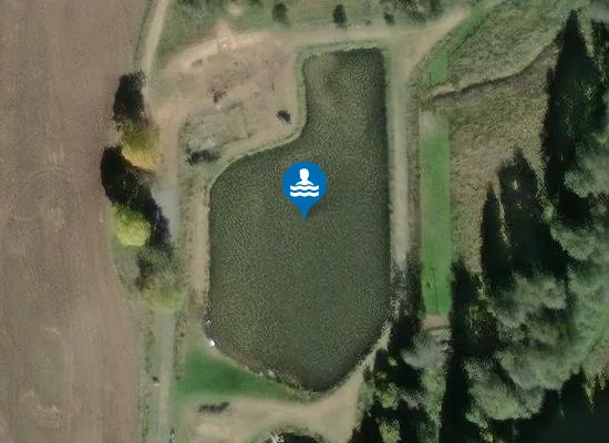Satellite image of Přírodní koupaliště Čertův Mlýn