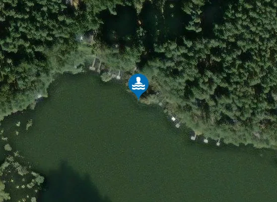 Satellite image of Privátní pláž